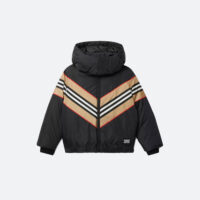 Stripe Panel Down-filled
