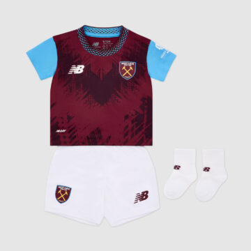 Kid's New Balance West Ham United Home 2026 Kit
