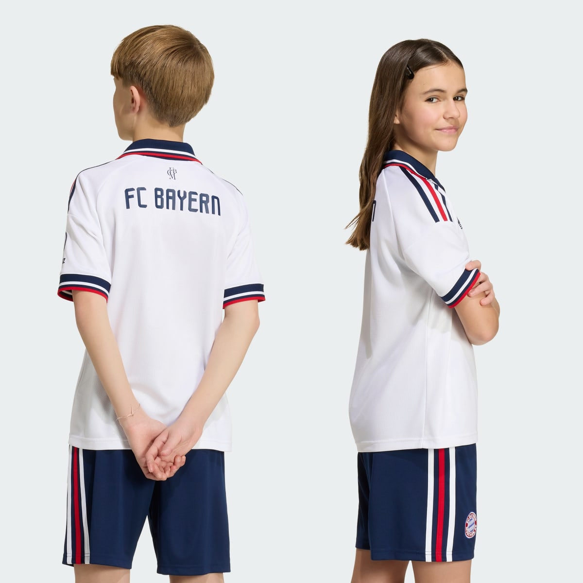 Kid's Adidas FC Bayern München Auswärtstrikot Auswärts 2026 Jersey - Image 3