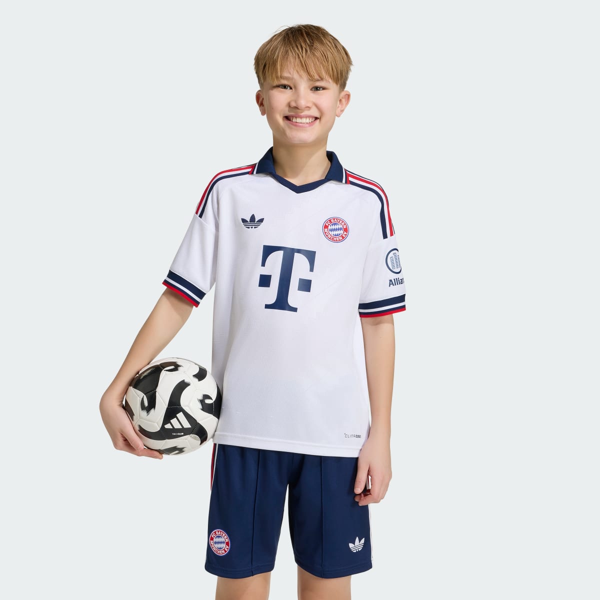 Kid's Adidas FC Bayern München Auswärtstrikot Auswärts 2026 Jersey