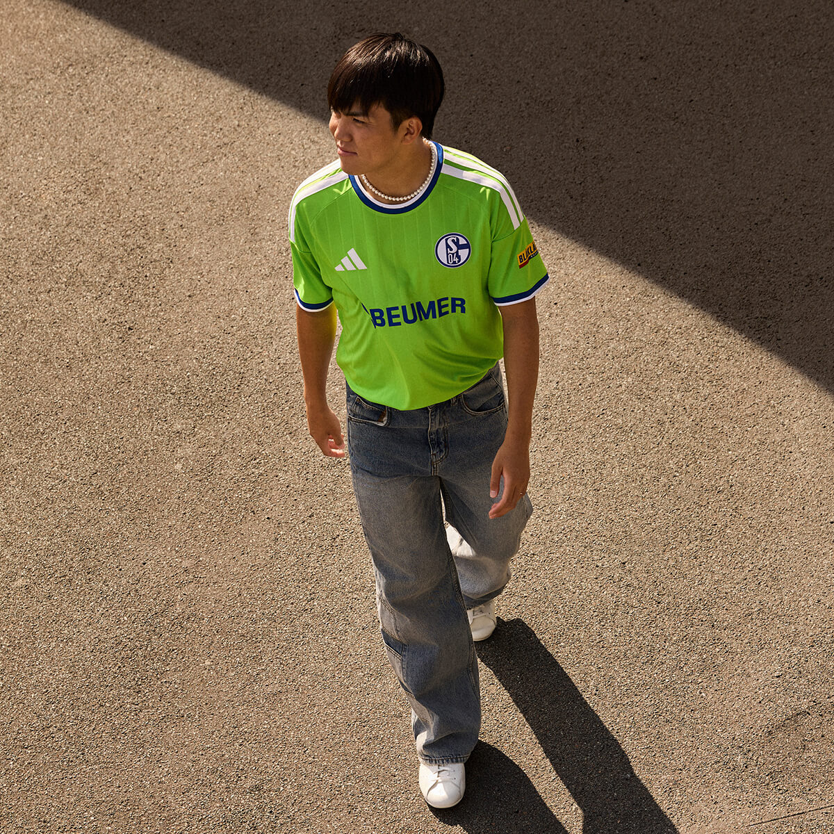 Men's Adidas FC Schalke 04 Standard 2026 Jersey - Image 3