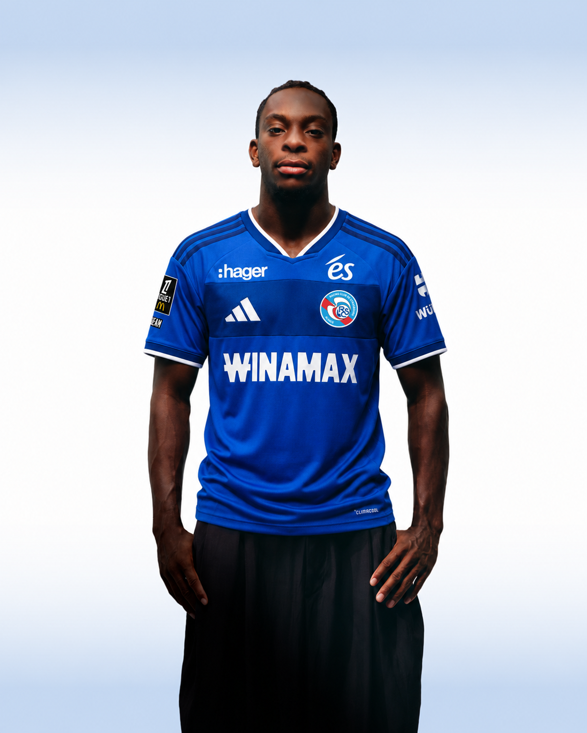 Men's Adidas RC Strasbourg Home 2026 Jersey - Image 7