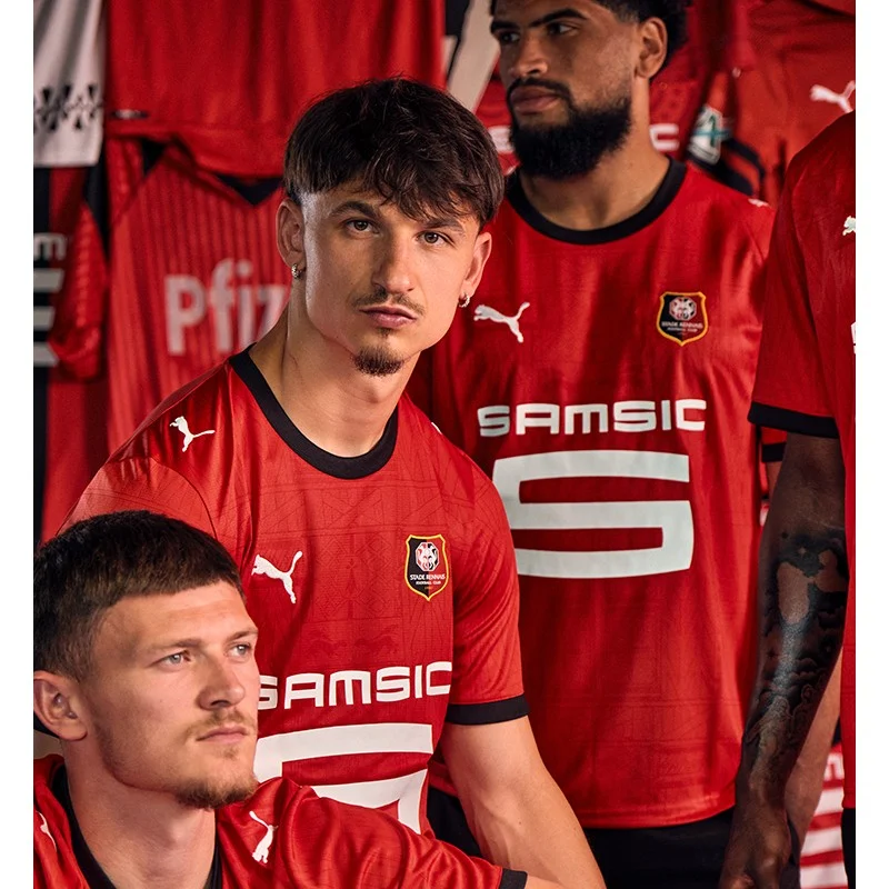 Kid's Puma Stade Rennais Standard 2026 Jersey - Image 5