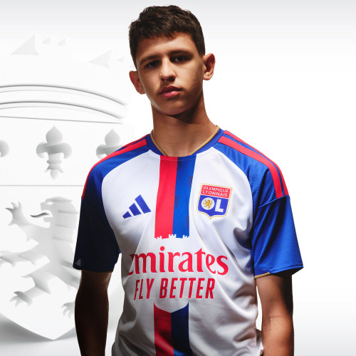 Kid's Adidas Olympique Lyonnais Home 2026 Kit - Image 7