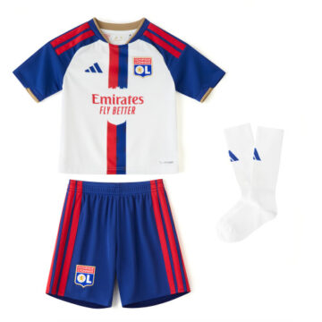 Kid's Adidas Olympique Lyonnais Home 2026 Kit