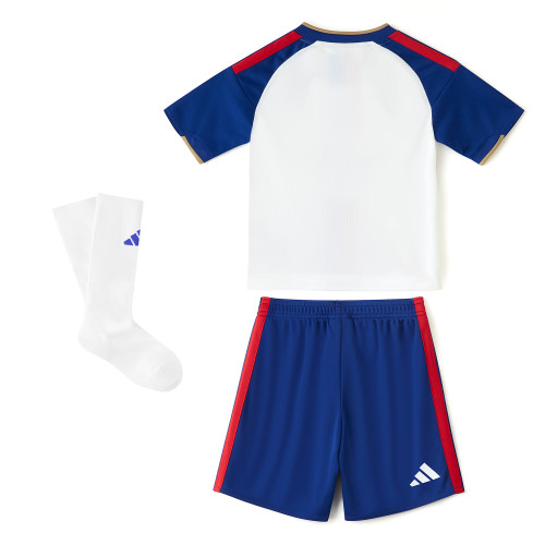 Kid's Adidas Olympique Lyonnais Home 2026 Kit - Image 2