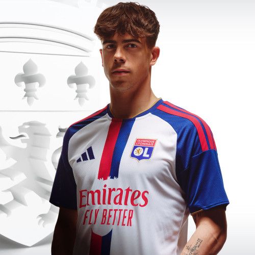 Kid's Adidas Olympique Lyonnais Home 2026 Jersey - Image 15