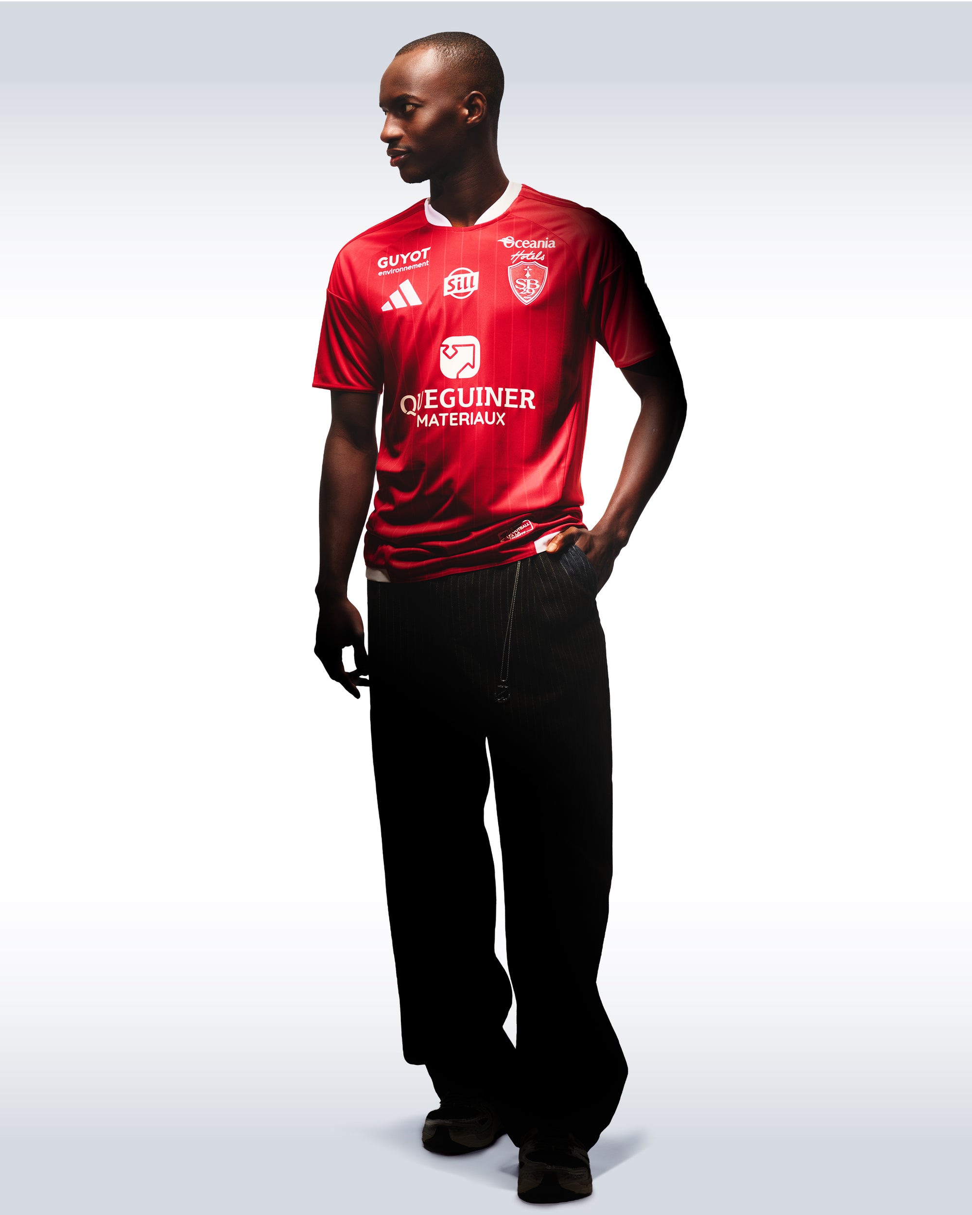 Men's Adidas Stade Brestois Standard 2026 Jersey - Image 4