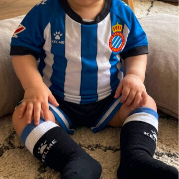 Kid's Kelme RCD Espanyol Home 2026 Kit