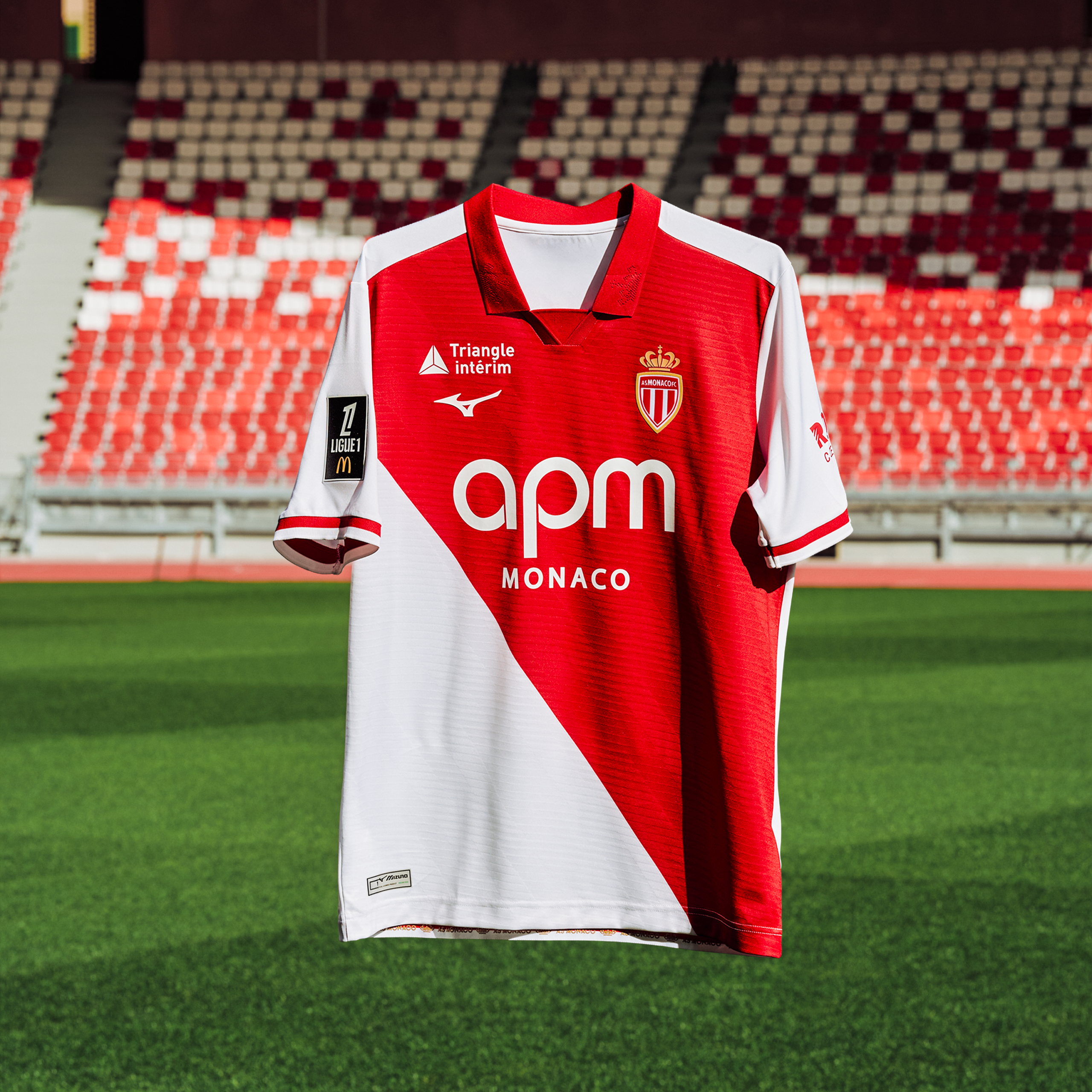 Men's Adidas AS Monaco Home 2026 Jersey