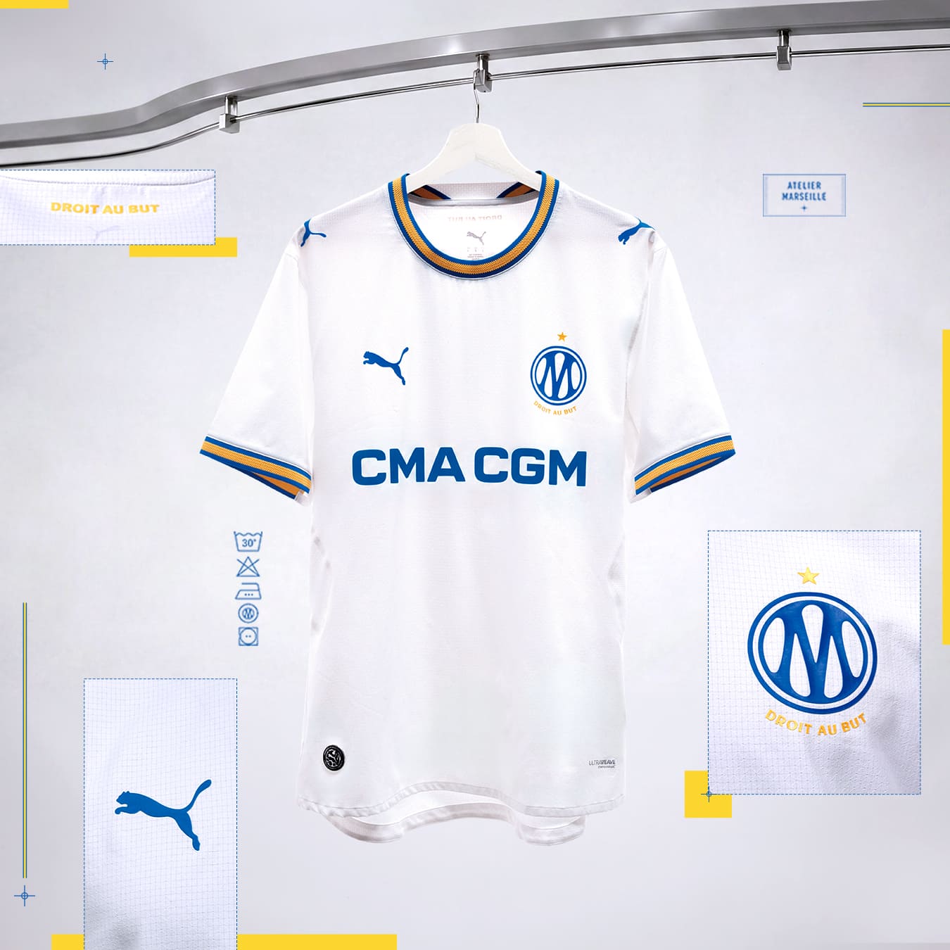 Men's Puma Olympique Marseille Home 2026 Jersey - Image 2
