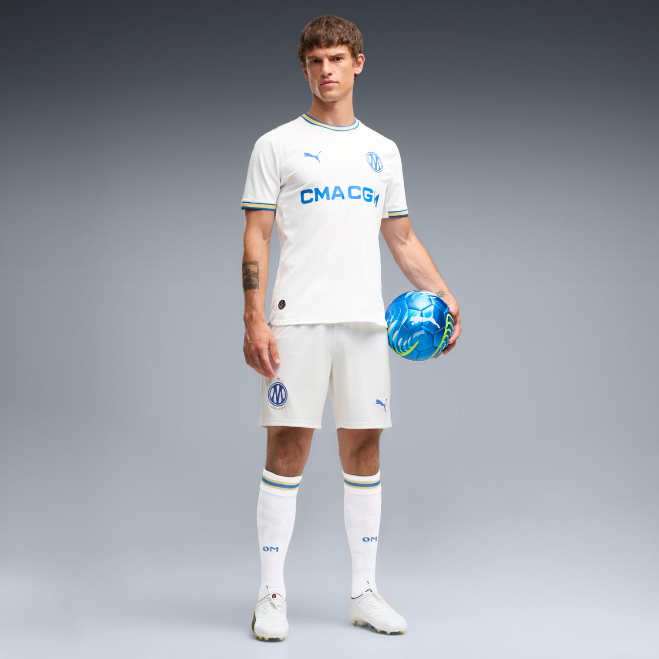 Men's Puma Olympique Marseille Home 2026 Shorts - Image 4