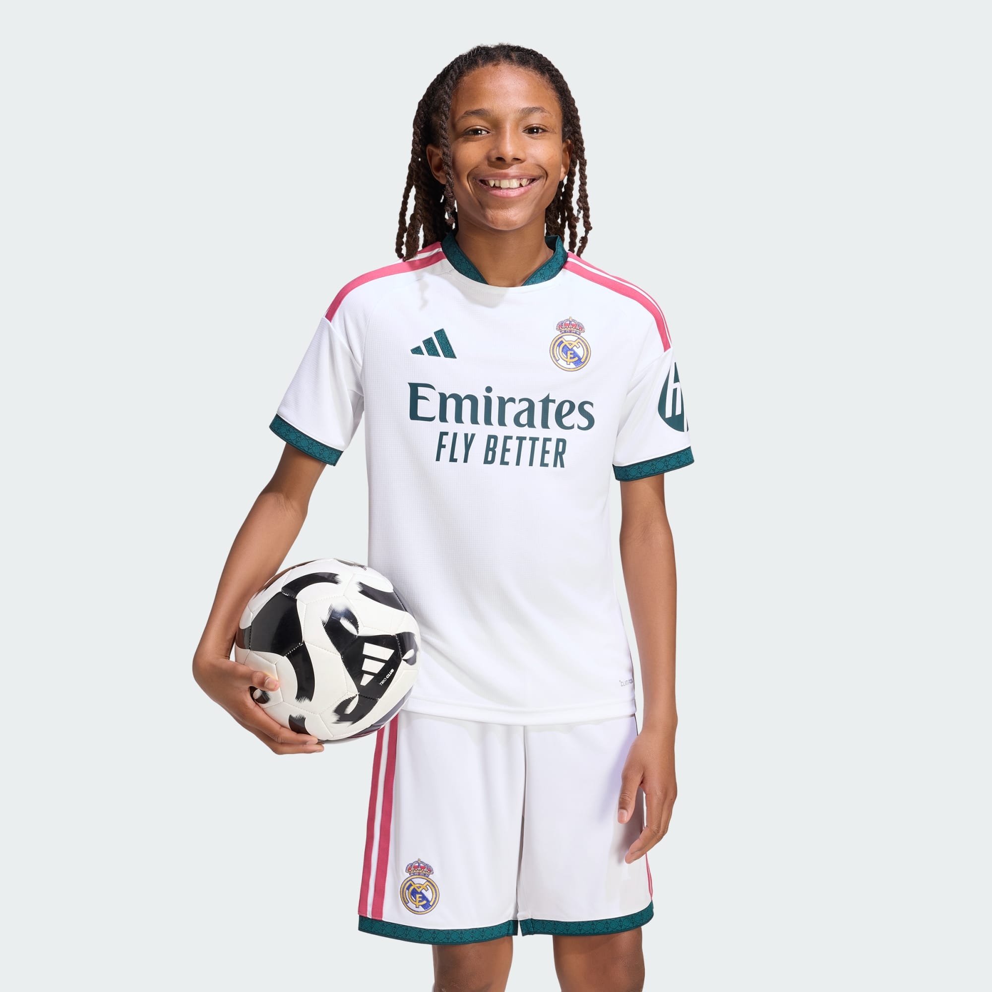 Kid's Adidas Real Madrid Home 2026 Jersey - Image 3