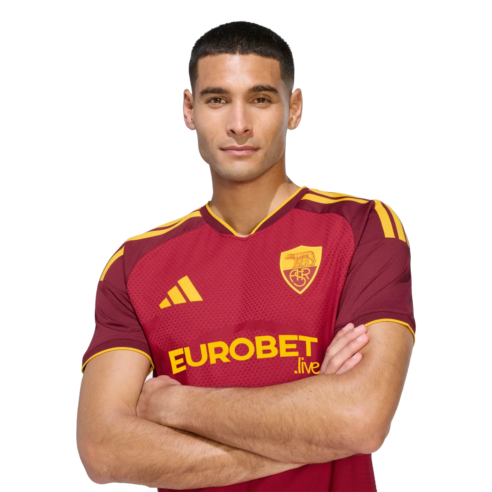Men's Adidas AS Roma Home 2026 Jersey - Image 4
