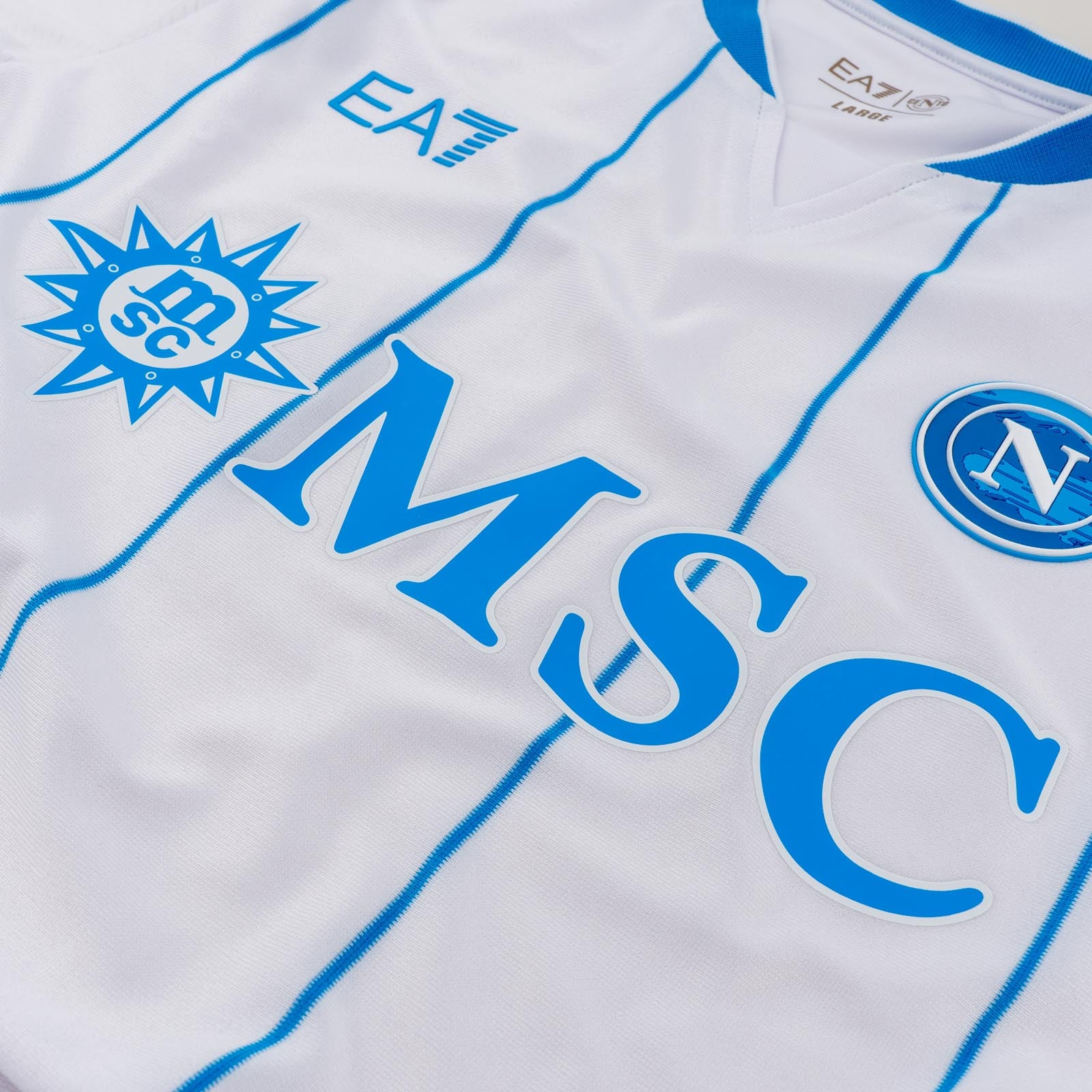 Men's Ea7 Napoli Away 2026 Jersey - Image 11
