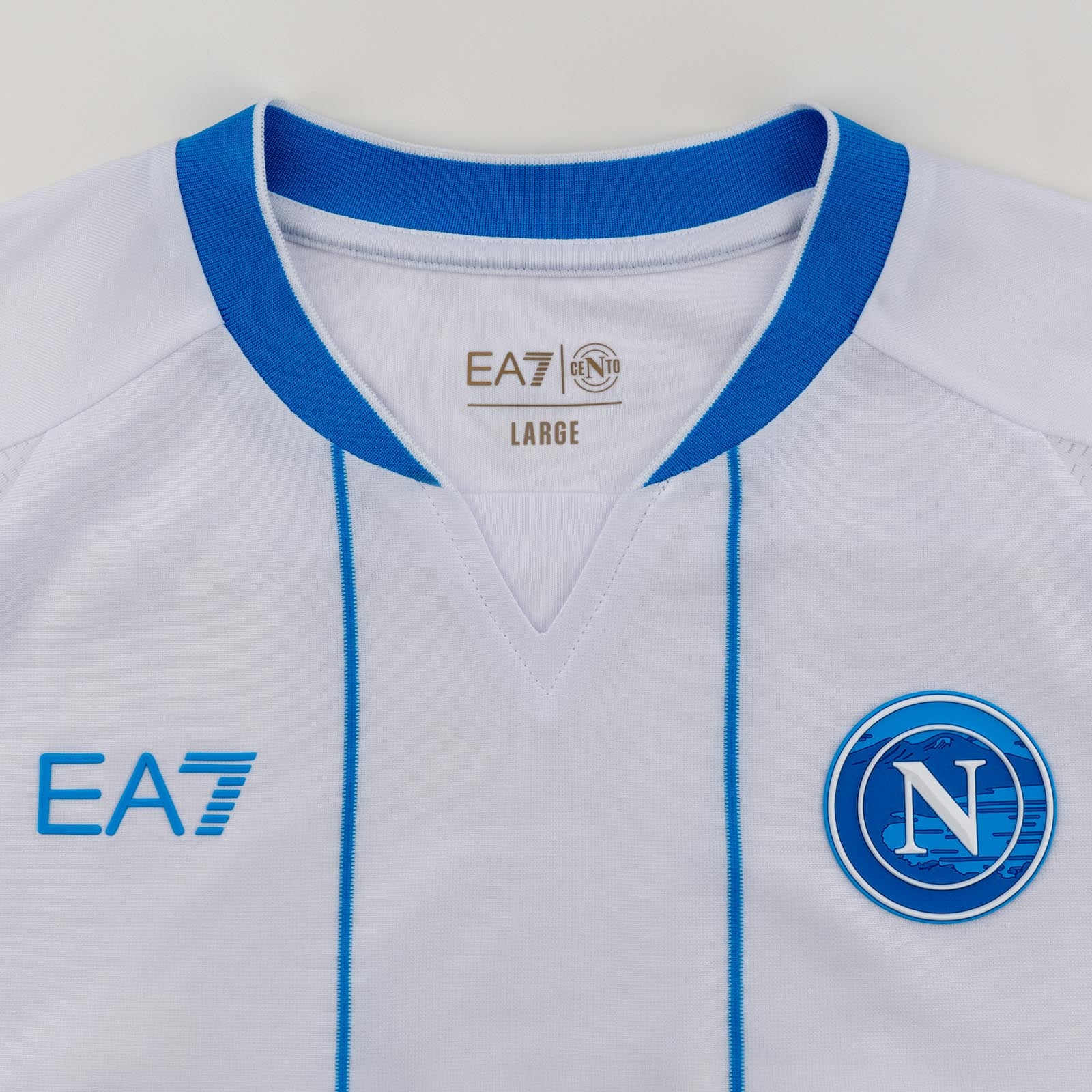 Men's Ea7 Napoli Away 2026 Jersey - Image 12