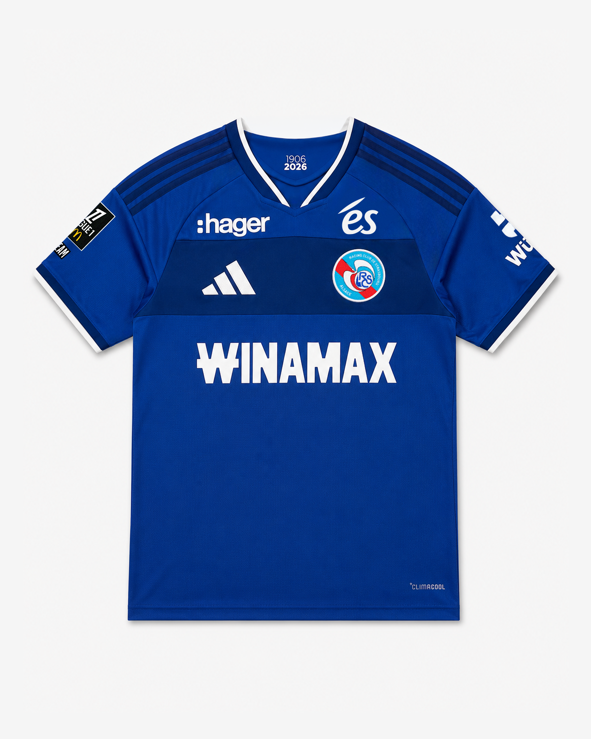 Women's Adidas RC Strasbourg Home 2026 Jersey
