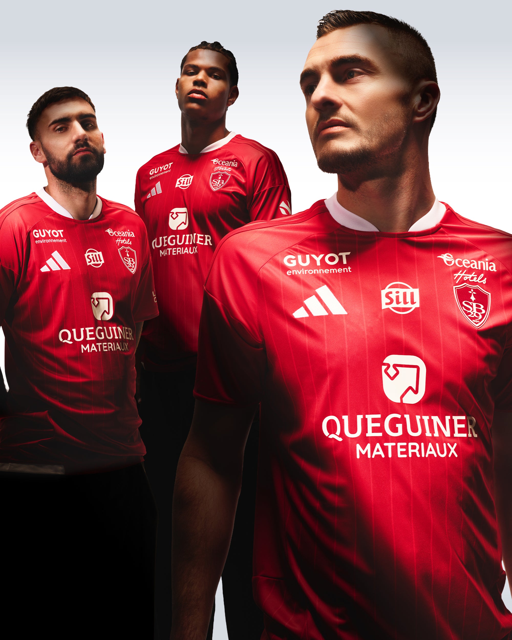 Men's Adidas Stade Brestois Standard 2026 Jersey - Image 3