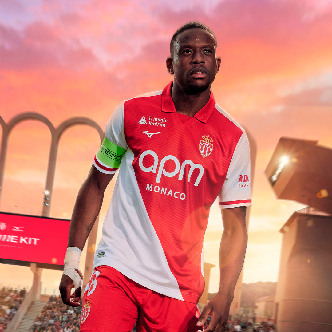 Kid's Adidas AS Monaco Home 2026 Jersey - Image 3