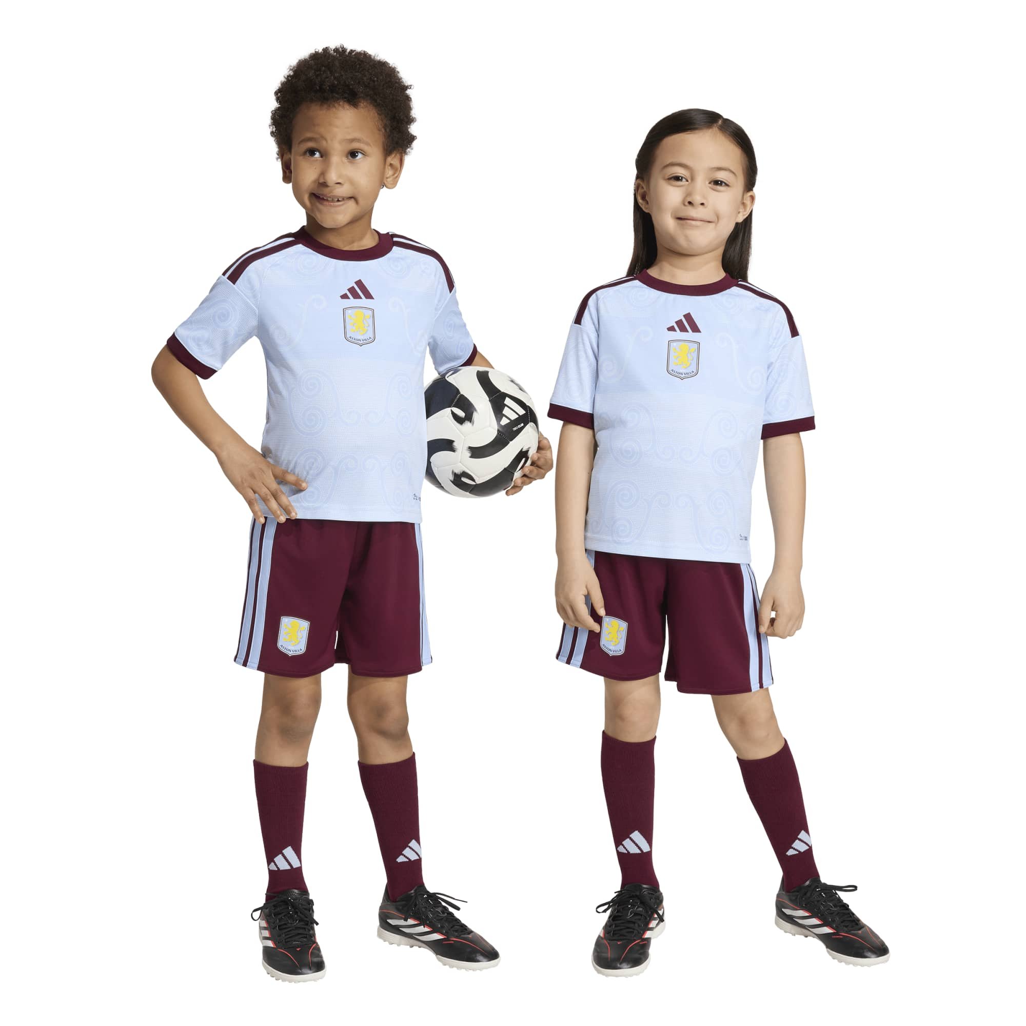 Kid's Adidas Aston Villa Third 2026 Kit - Image 2