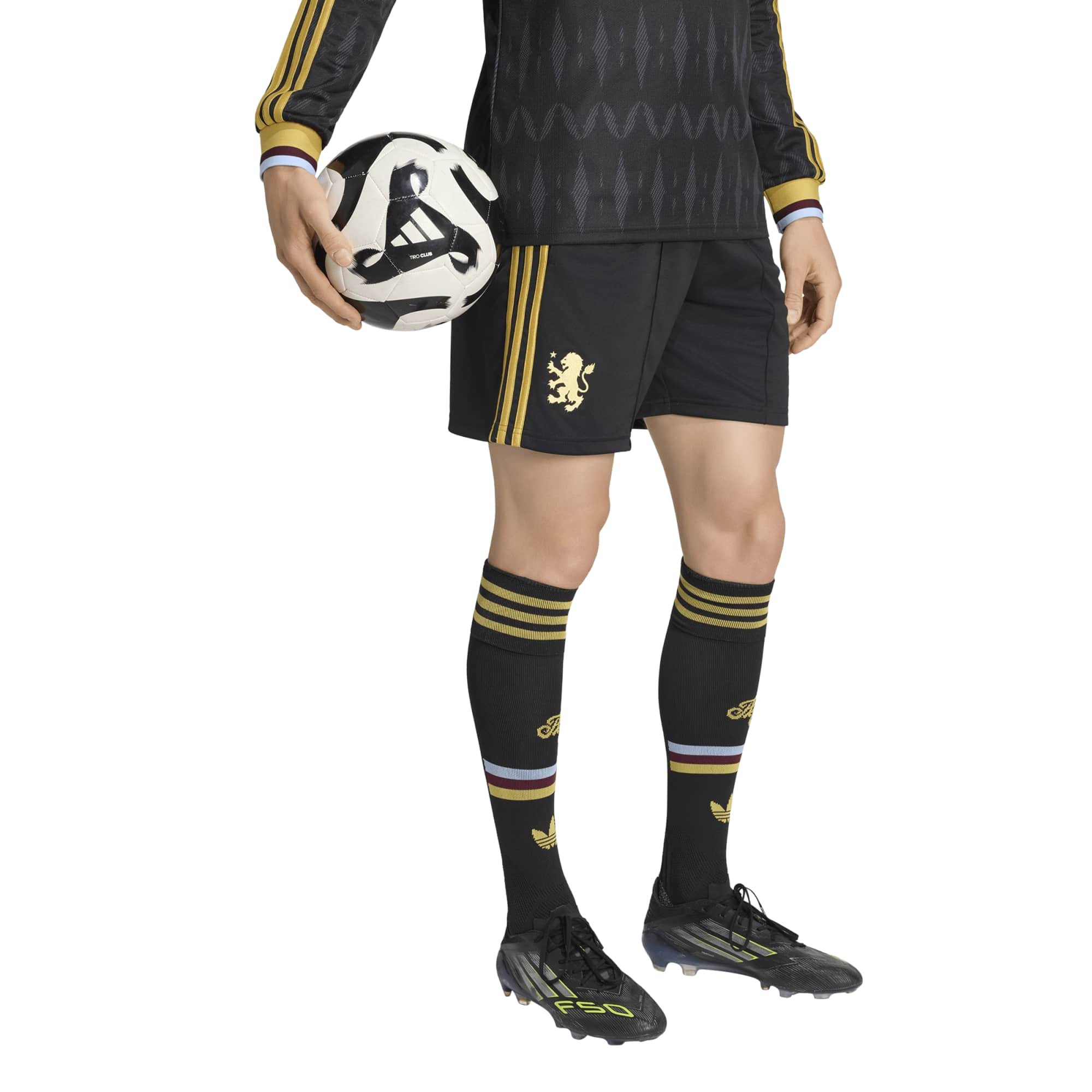 Men's Adidas Aston Villa Away 2026 Shorts - Image 2