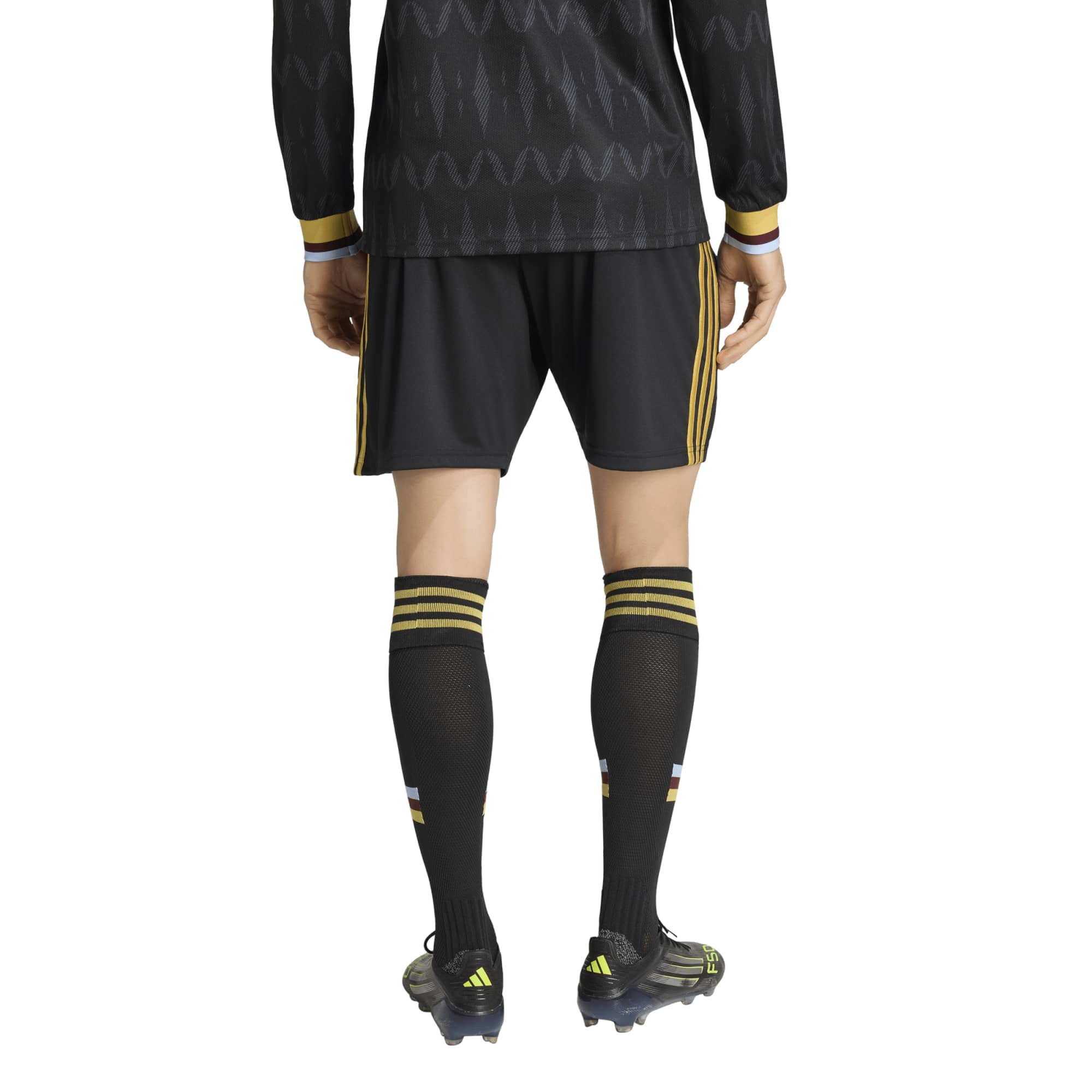 Men's Adidas Aston Villa Away 2026 Shorts - Image 3