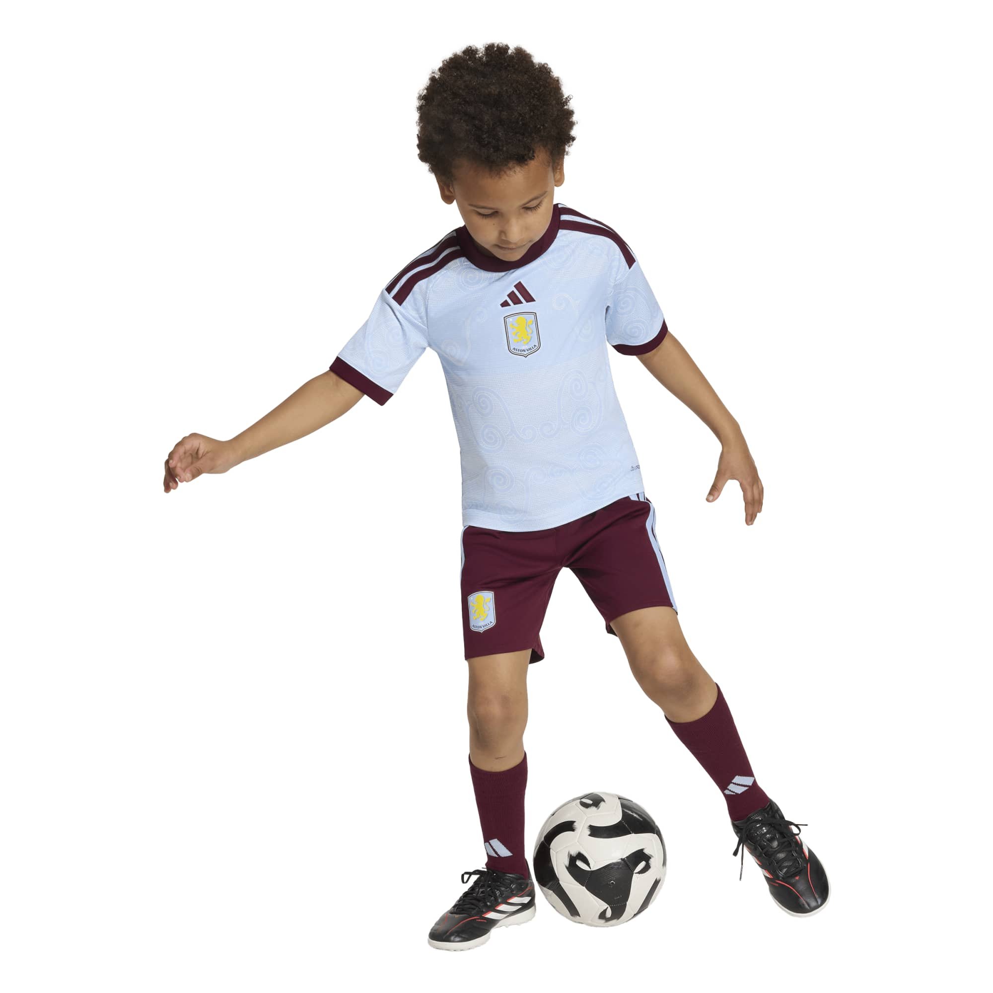 Kid's Adidas Aston Villa Third 2026 Kit - Image 8