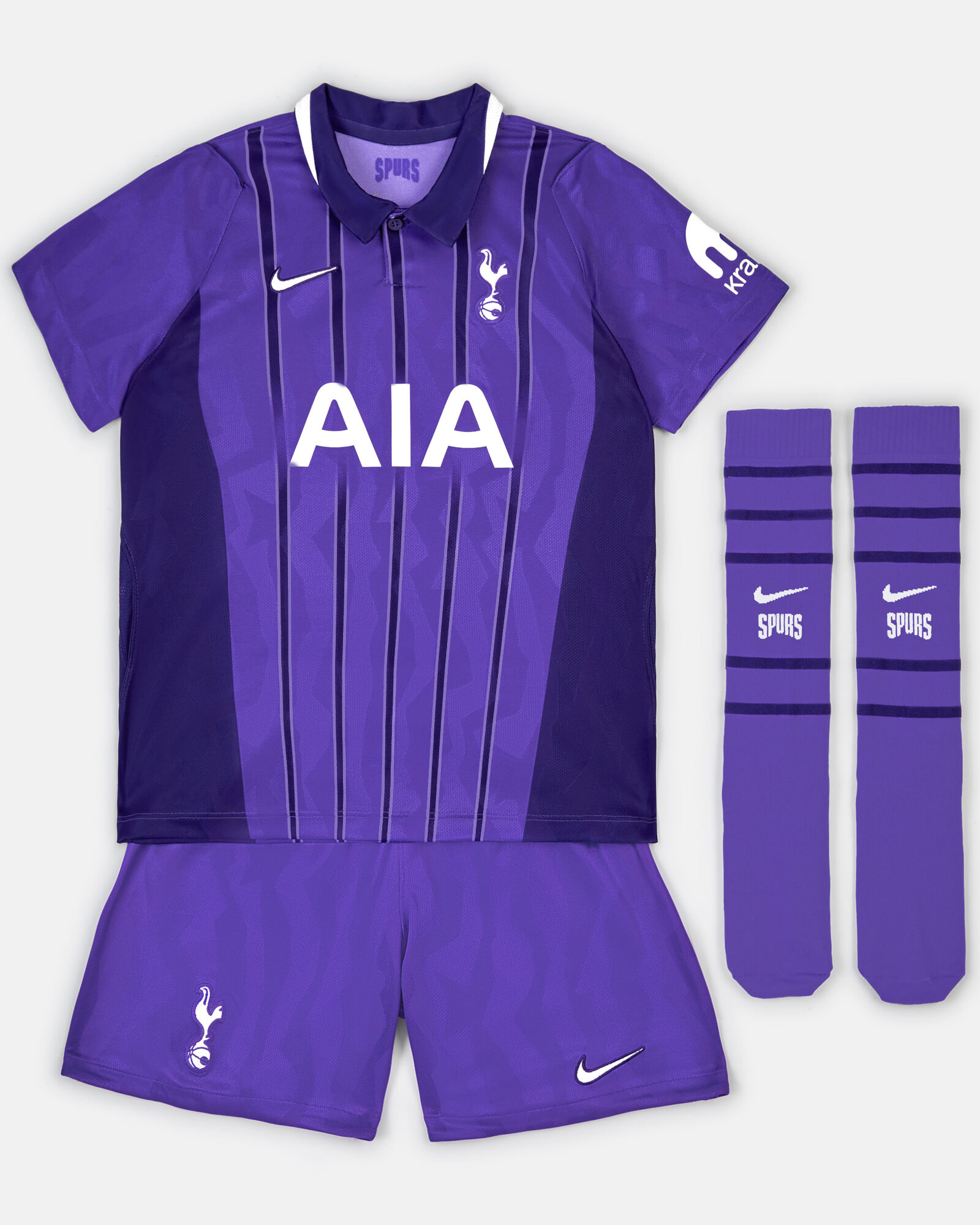 Kid's Nike Tottenham Hotspur Third 2026 Kit - Image 10