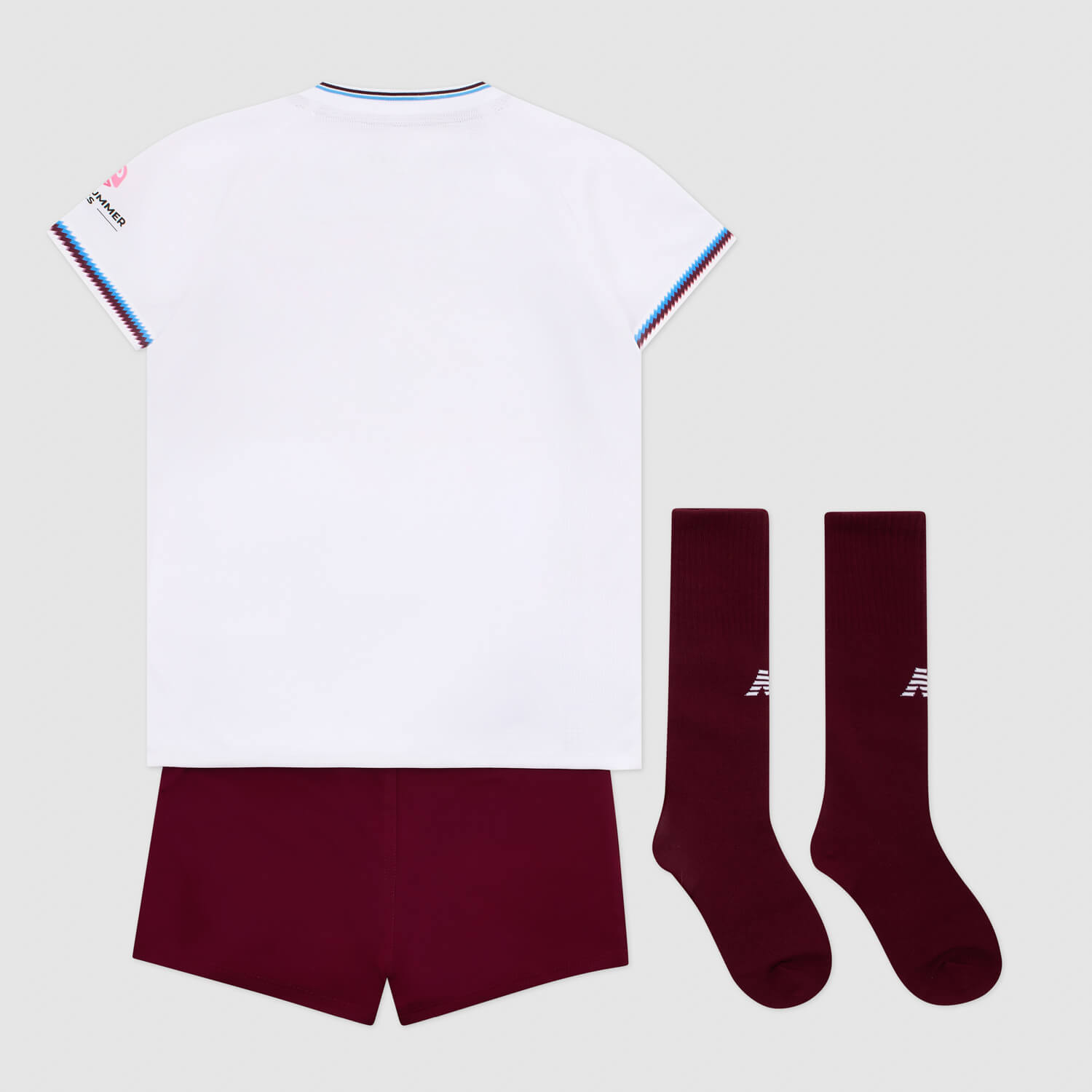 Kid's New Balance West Ham United Away 2026 Kit - Image 2