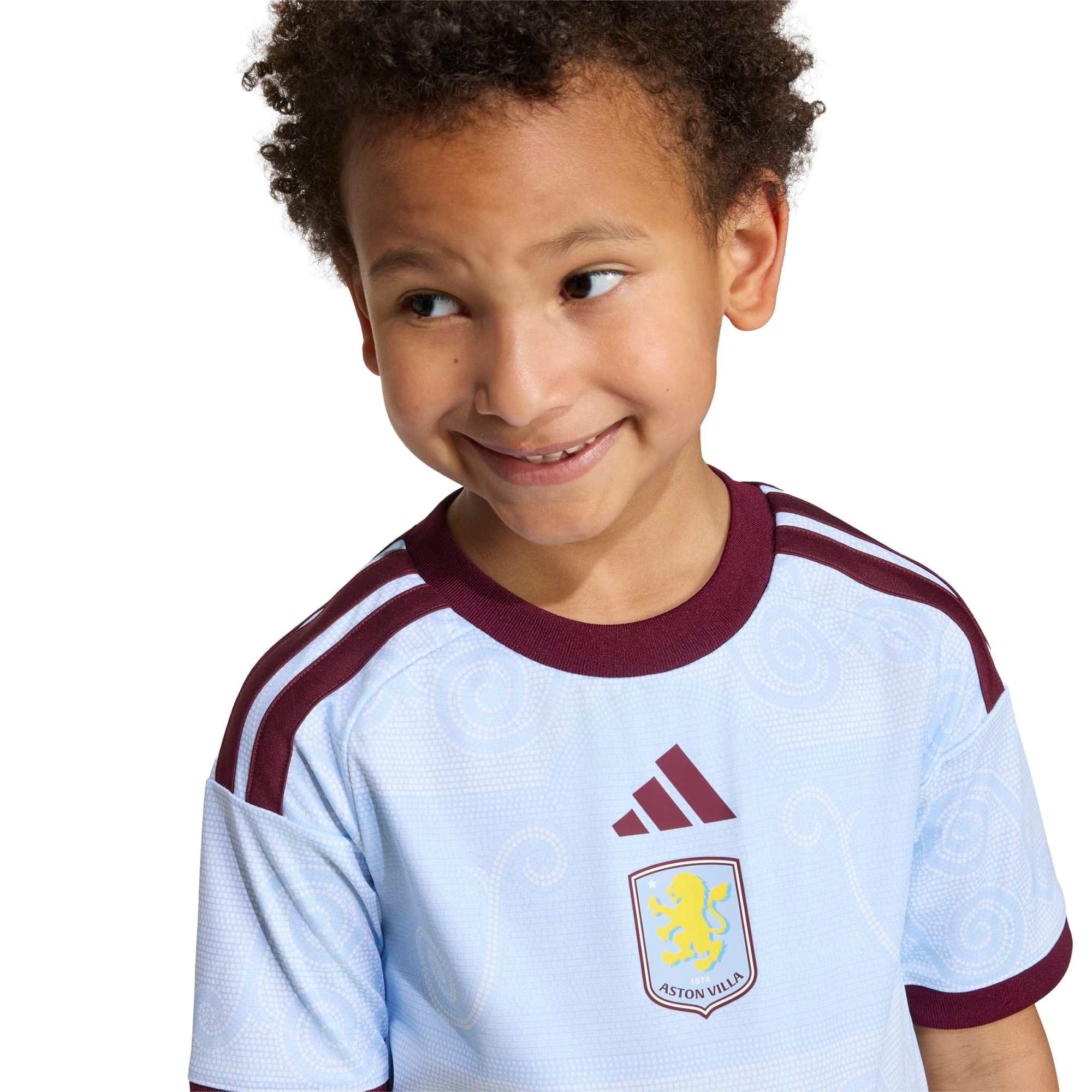 Kid's Adidas Aston Villa Third 2026 Kit - Image 4