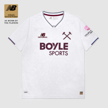 Men's New Balance West Ham United Away 2026 Jersey